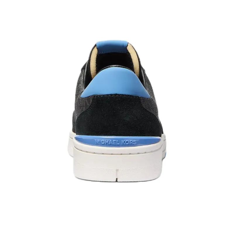 MICHAEL KORS Wilton Low Top Skateboard Shoes Men's Black Blue-3