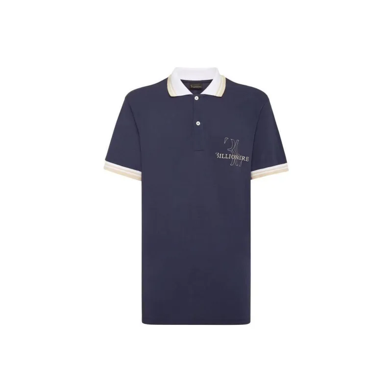 BILLIONAIRE BOYS CLUB Logo embroidered Cotton Polo Shirt-0
