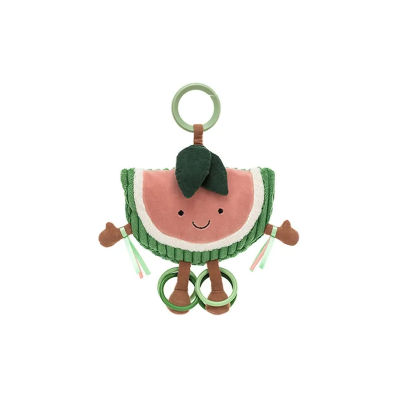 JELLYCAT Interesting Food Animal Watermelon Pink Dolls Plush Doll 12cm Height-1