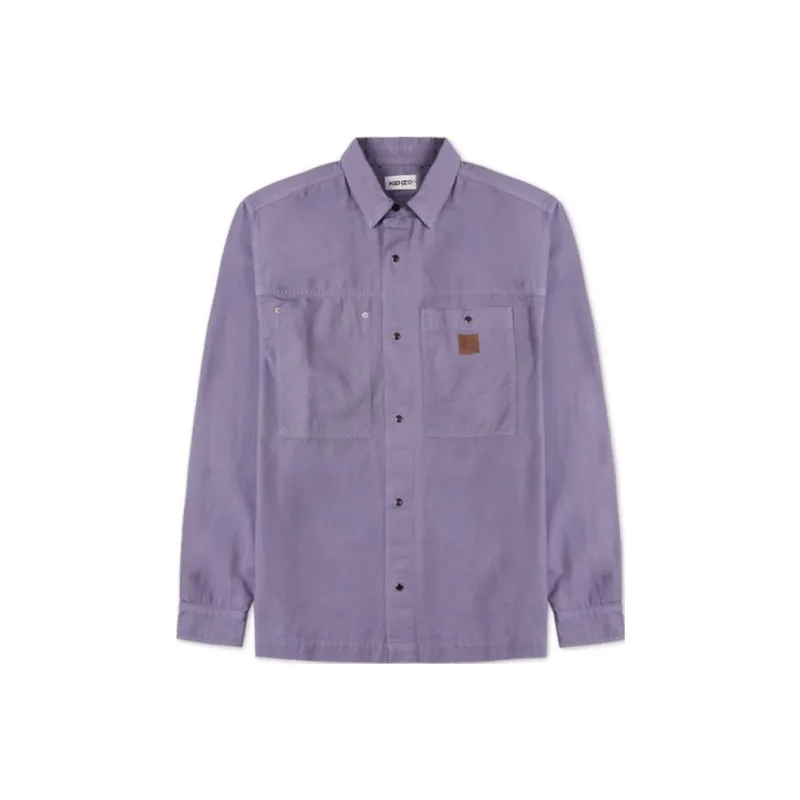 KENZO Shirts Men Purple-0