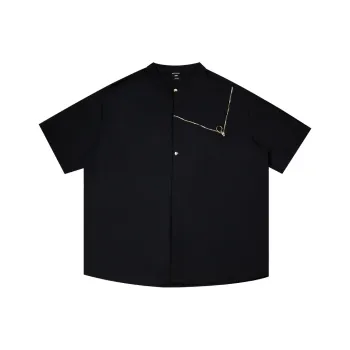 WAYNEXZAVIER Shirts Men Black