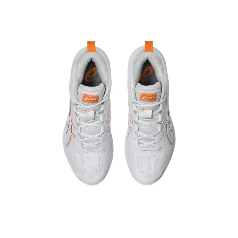 Asics GELHOOP V17 Anti Slip Wear Resistant Low Top Basketball Shoes Unisex White-4
