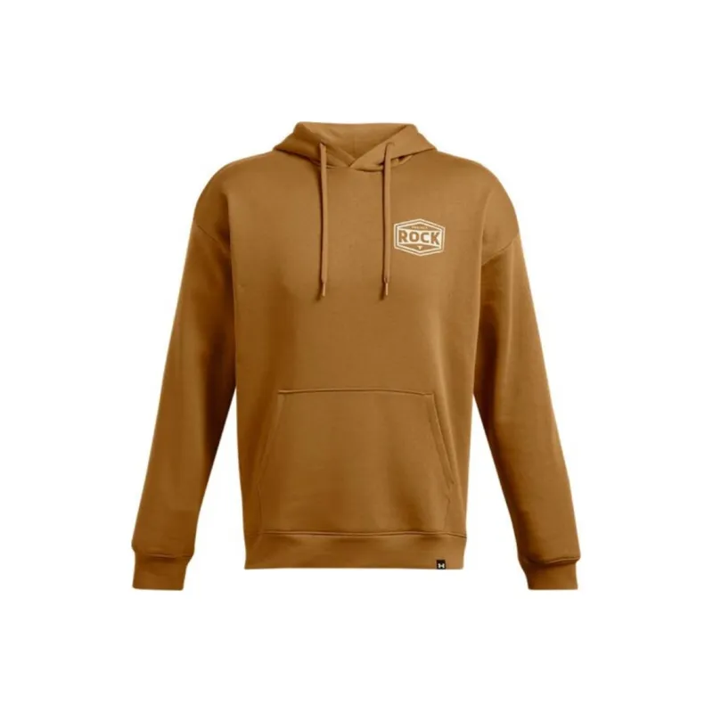 Under Armour Johnson Project Rock Sweatshirt Men's Ochre Yellow-0