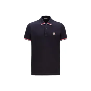 Moncler Polo Shirt Men's Dark Blue