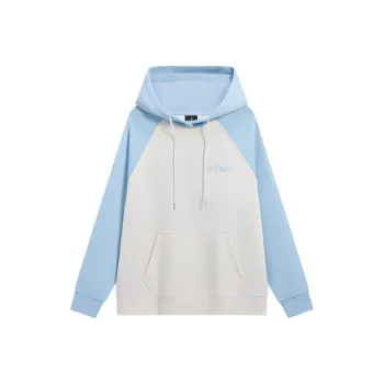 XTEP Sweatshirt Unisex Azure Blue/Cotton White