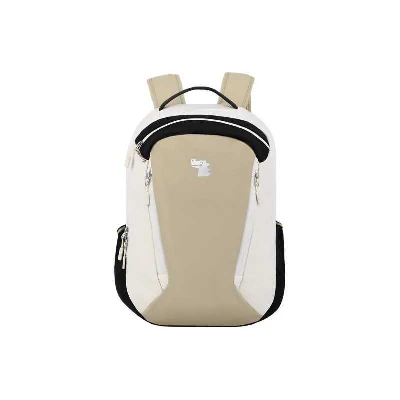 YOME Polyester Backpack Regular Unisex Ink Black/Lithospermum Pink/Light Coffee/Cloisonne Blue-10