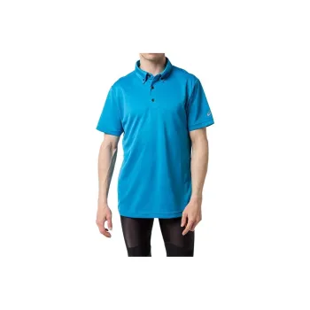Asics Polo Shirts Men Blue