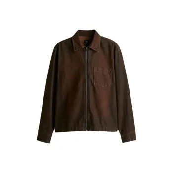 H&M Shirts Men Dark Brown