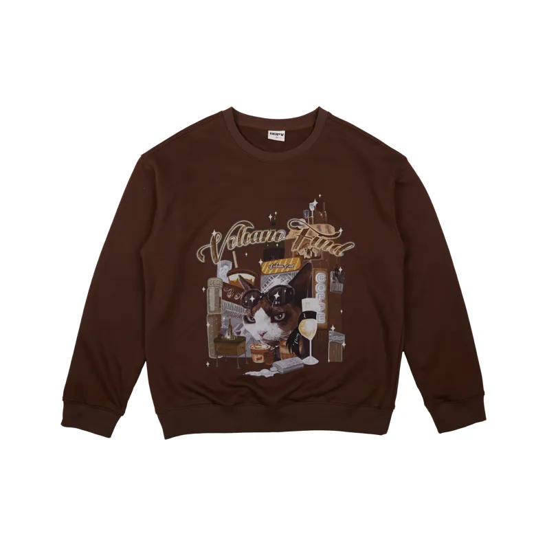 BOPV Sweatshirts Unisex Brown-0