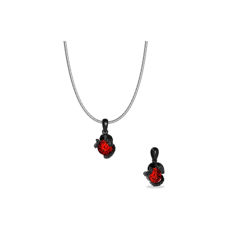 ICEGANG White Gold Plated Copper Necklaces Unisex-1