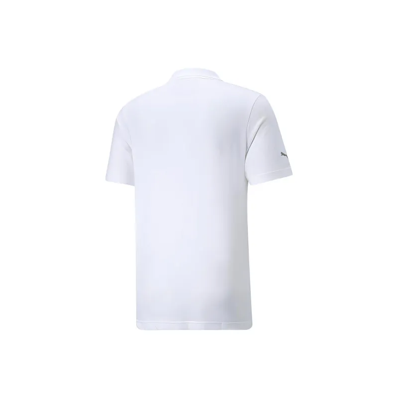 PUMA x BMW BMW Collaboration Motorsport Essentials Polo Polo Shirt Men's White-1