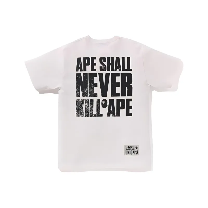 A BATHING APE X Union Pigment Dyed Sta Tee-3