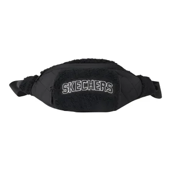 Skechers Cotton Fanny Pack Small Size Unisex Carbon Black