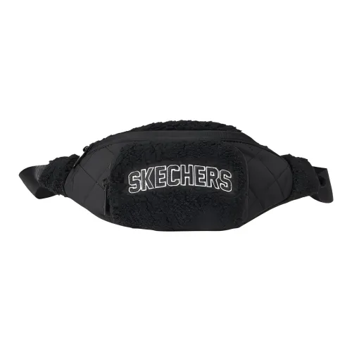 Skechers Cotton Fanny Pack Small Size Unisex Carbon Black