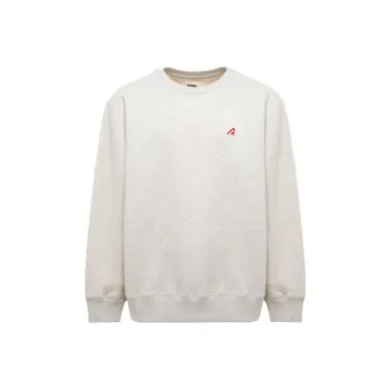 AUTRY Melange Gray Ease Crew Neck Sweatshirt Sweatshirt Men's Gray
