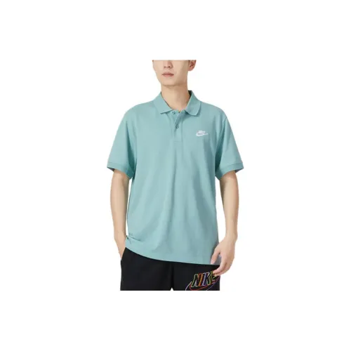 Nike Polo Shirts Men Blue