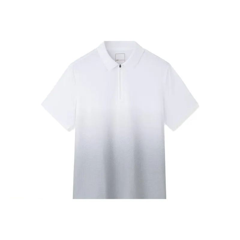 Anta Polo Shirt Men's Gravel White-0