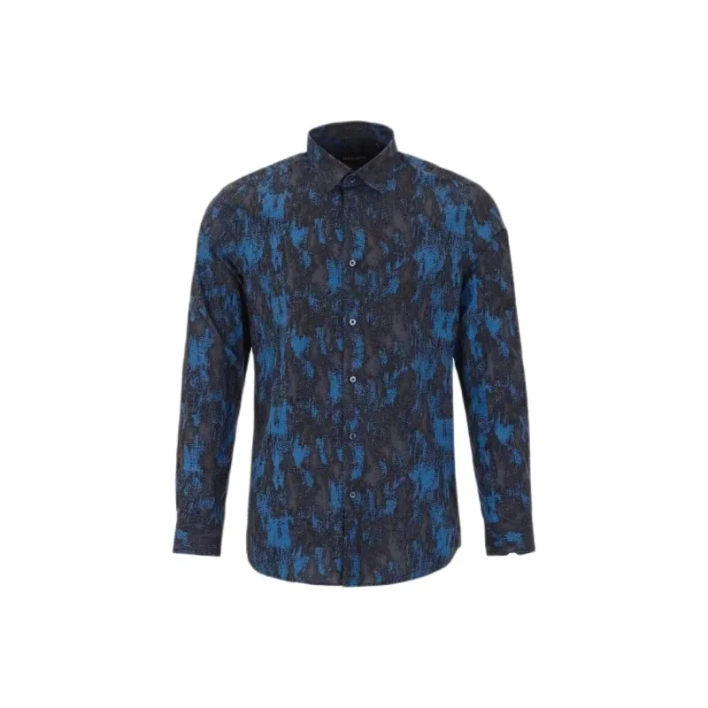 BRAUN BUFFEL Shirts Men Blue-0