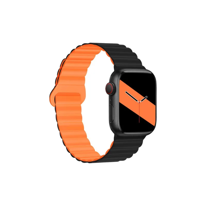 DUALMM Apple Compatibility Watch Band 225 255mm Silicone Material-7