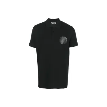 VERSACE JEANS COUTURE Chest Logo print Polo Shirt