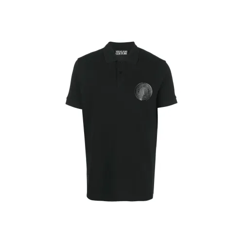 VERSACE JEANS COUTURE Chest Logo print Polo Shirt