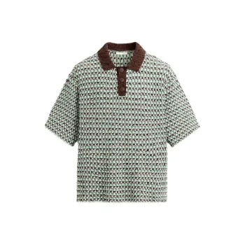 ZARA Polo Shirts Men Green