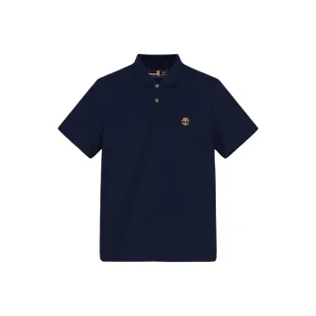 Timberland Polo Shirt Men's Dark Blue Gemstone