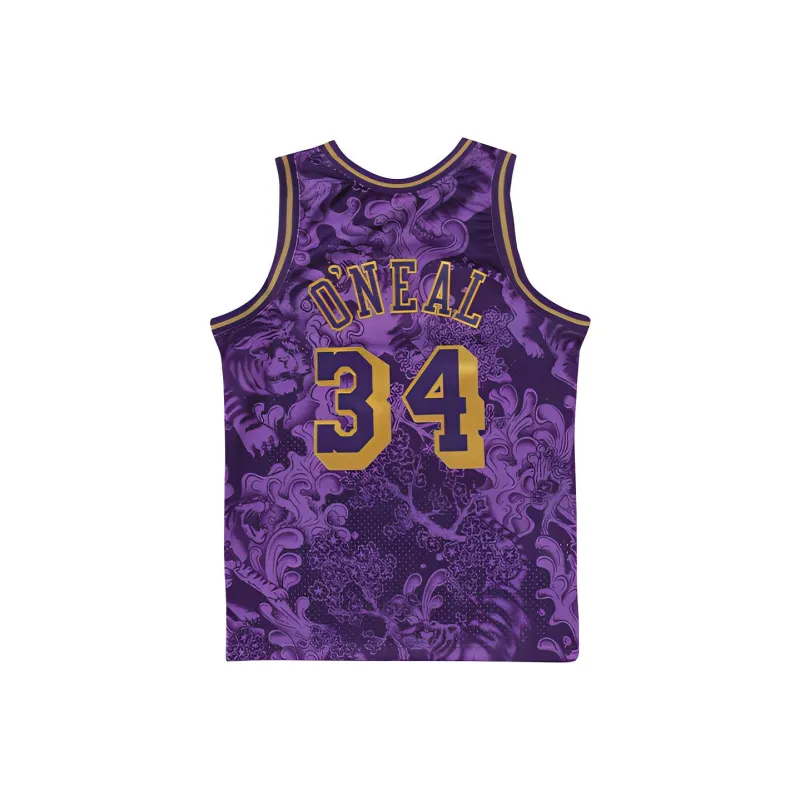 Mitchell Ness Basketball Jerseys Men Purple-1