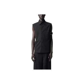Ann Demeulemeester Boldewijn Sleeveless Shirt Shirt Men's Black