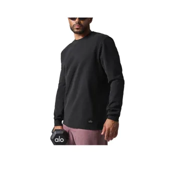 Alo Yoga DOUBLE TAKE LONG SLEEVE Sweatshirt Men's