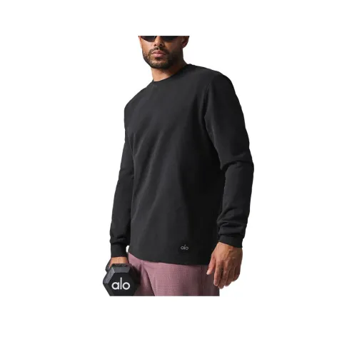 Alo Yoga DOUBLE TAKE LONG SLEEVE Sweatshirt Men's