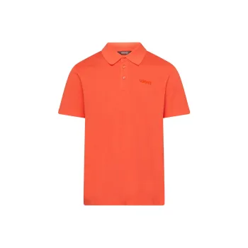 VERSACE Polo Shirt Men's Orange