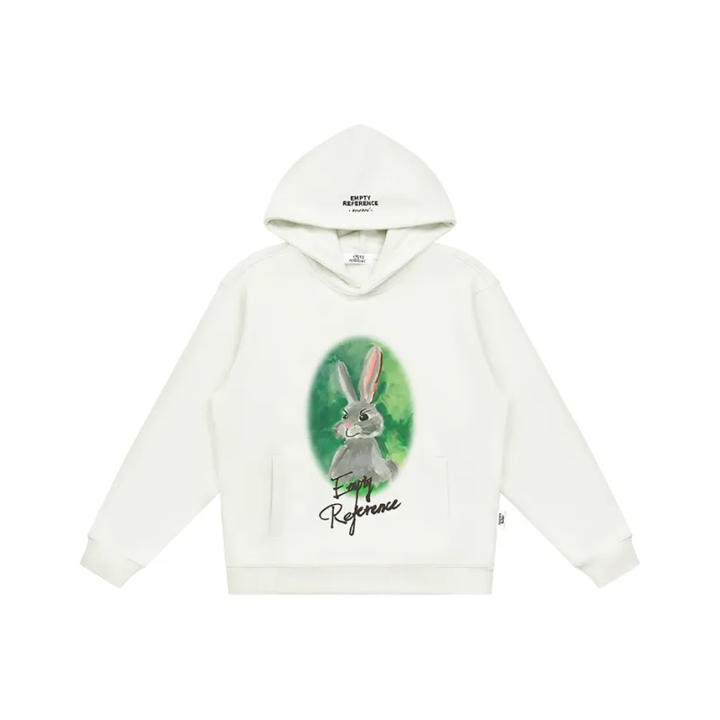 EMPTY REFERENCE Sweatshirt Unisex White-0
