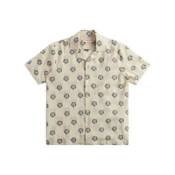 KITH Shirts Men Sand White