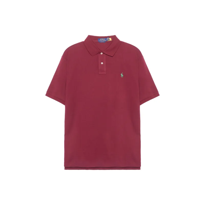 Polo Ralph Lauren SS23 Polo Shirt Men's Burgundy-0