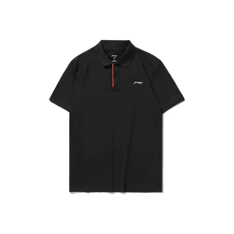 LiNing Training Series Polo Shirt Men's Black-0