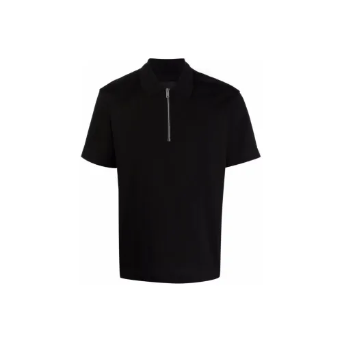 Givenchy Half zip Cotton Polo Top