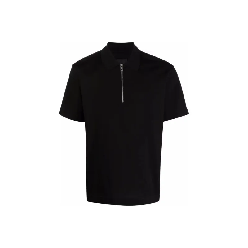 Givenchy Half zip Cotton Polo Top-0