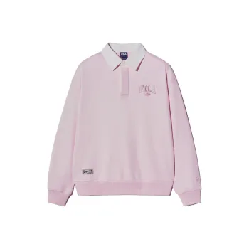 FILA Polo Shirts Unisex Pink