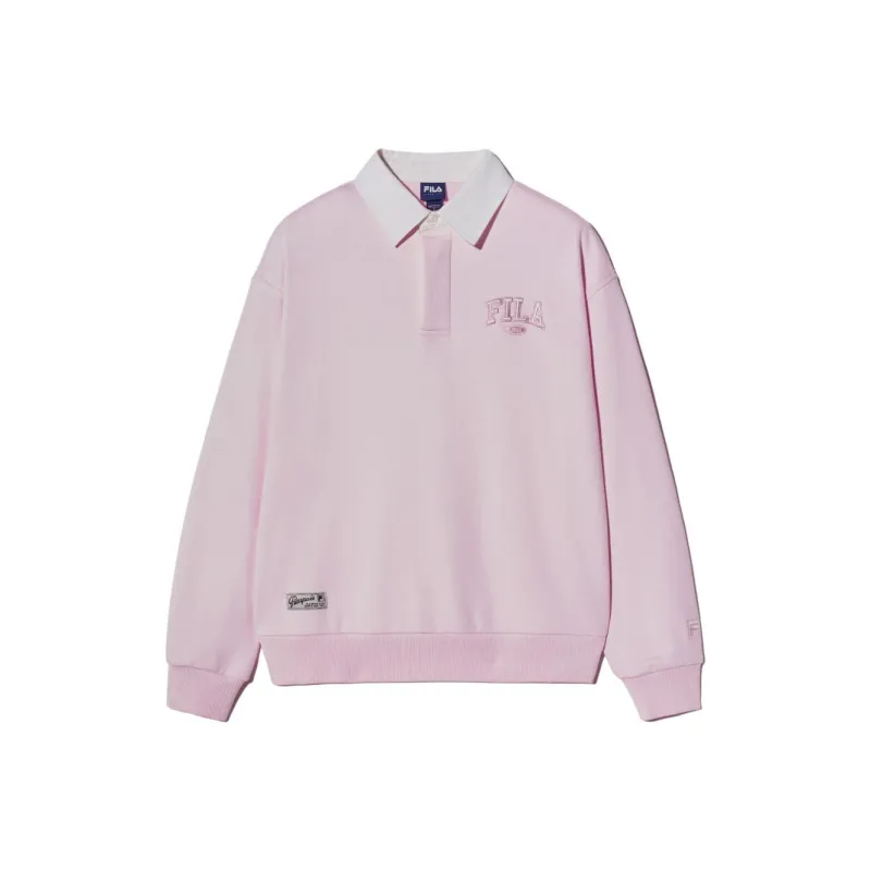 FILA Polo Shirts Unisex Pink-0