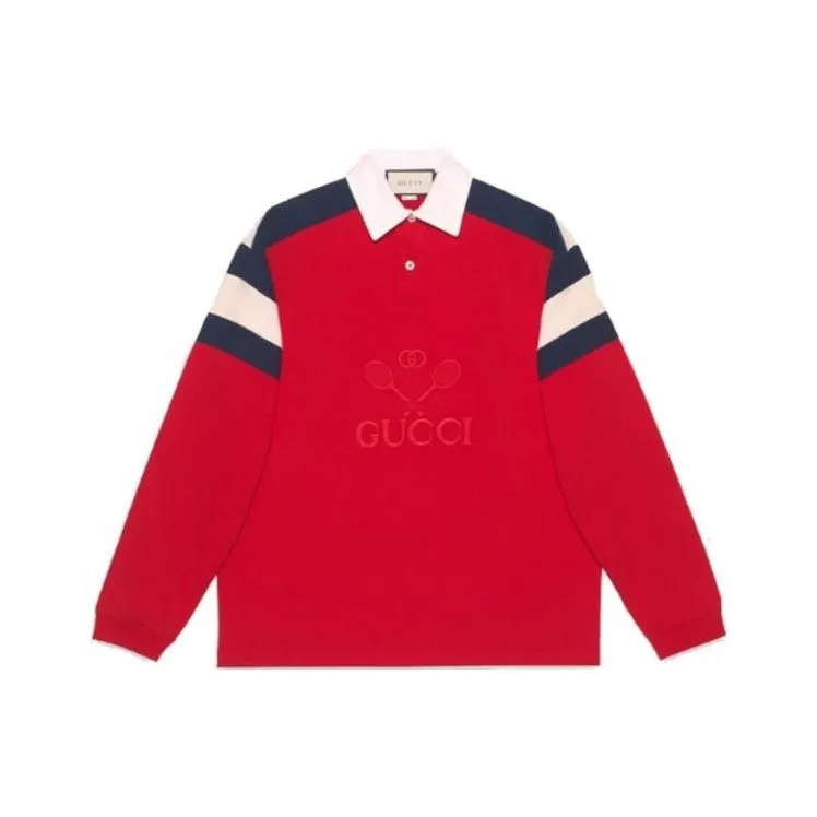 GUCCI Oversize Polo With GUCCI Tennis-0
