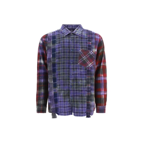 Needles 7 Cuts Wide Flannel Shirt