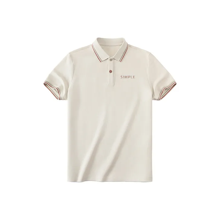 Mr.Bu Polo Shirt Men's Beige Apricot-0