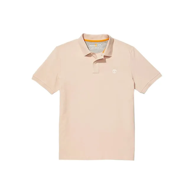 Timberland Polo Shirts Men Light Pink-0