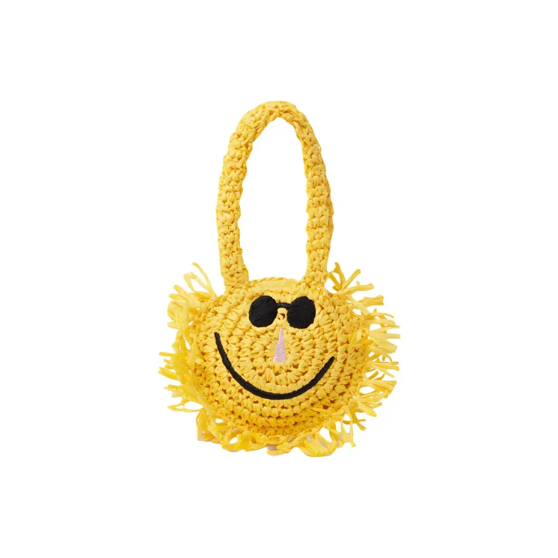 Stella McCartney Raffia Handbag Regular Kids' Yellow-0