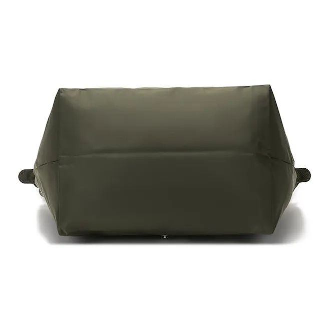 LONGCHAMP Longxiang Le Pliage Green Recycled Canvas With Leather Dumpling Bag Handbag Medium Size Women's Forest-4