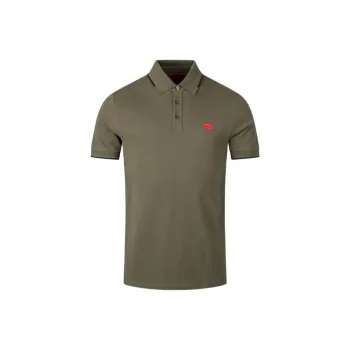 HUGO BOSS Polo Shirt Men's Army Green