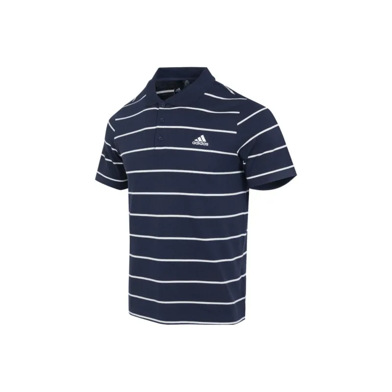 Adidas Polo Shirts Men Navy Blue-0