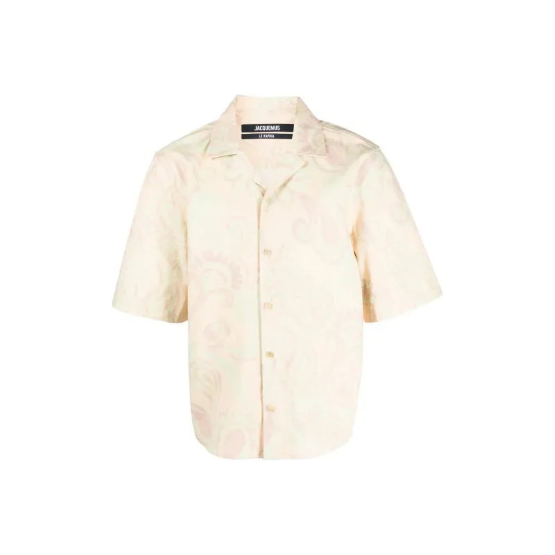 Jacquemus Shirts Men Light Yellow-0