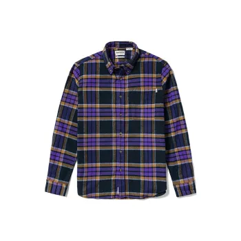 Timberland Shirt Men's Black Purple